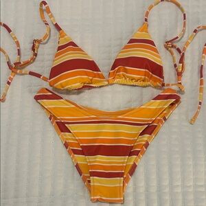 Honey Striped Bikini